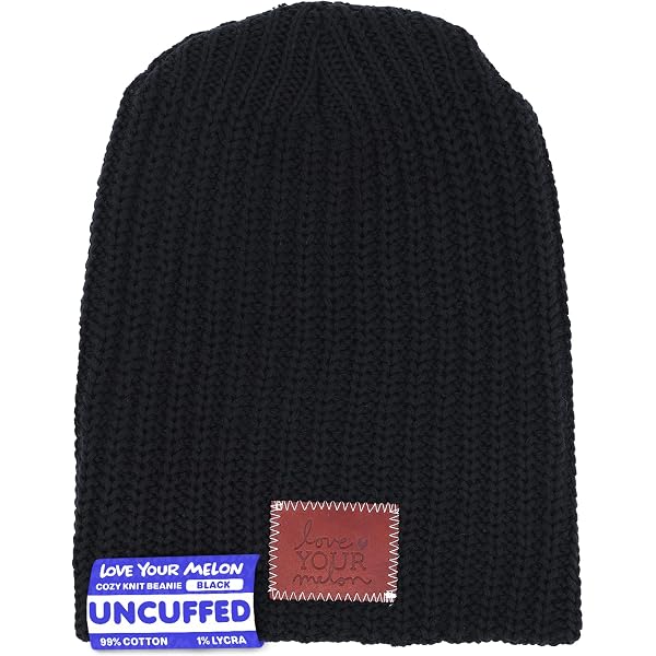 OMECHY Beanie for Men Women Thick Warm Fluffy Lined Knit Winter