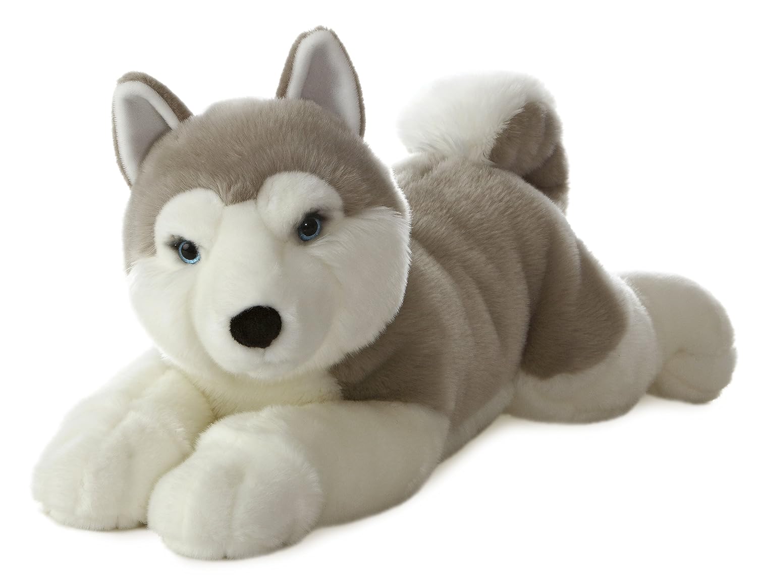 Aurora - Perro Husky de peluche Yukon (66 cm): Amazon.es: Juguetes y juegos