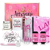 SmoothNovelty 10 Pcs Lawyer Gifts Law Student Gifts Include Lawyer Blanket Coffee Mug Pens Socks Keychain Candle Card Present Box for Student Attorneys(Rose Gold)