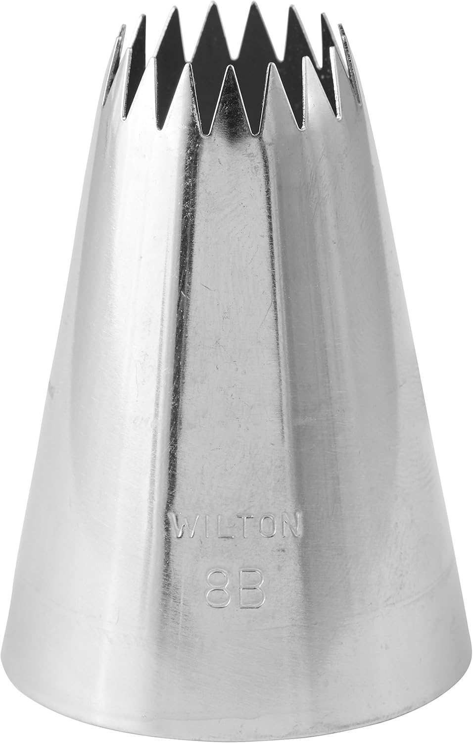 Wilton Open Star Piping Tip #8B, 5.08x4.67x9.53 cm, Black - Image 3