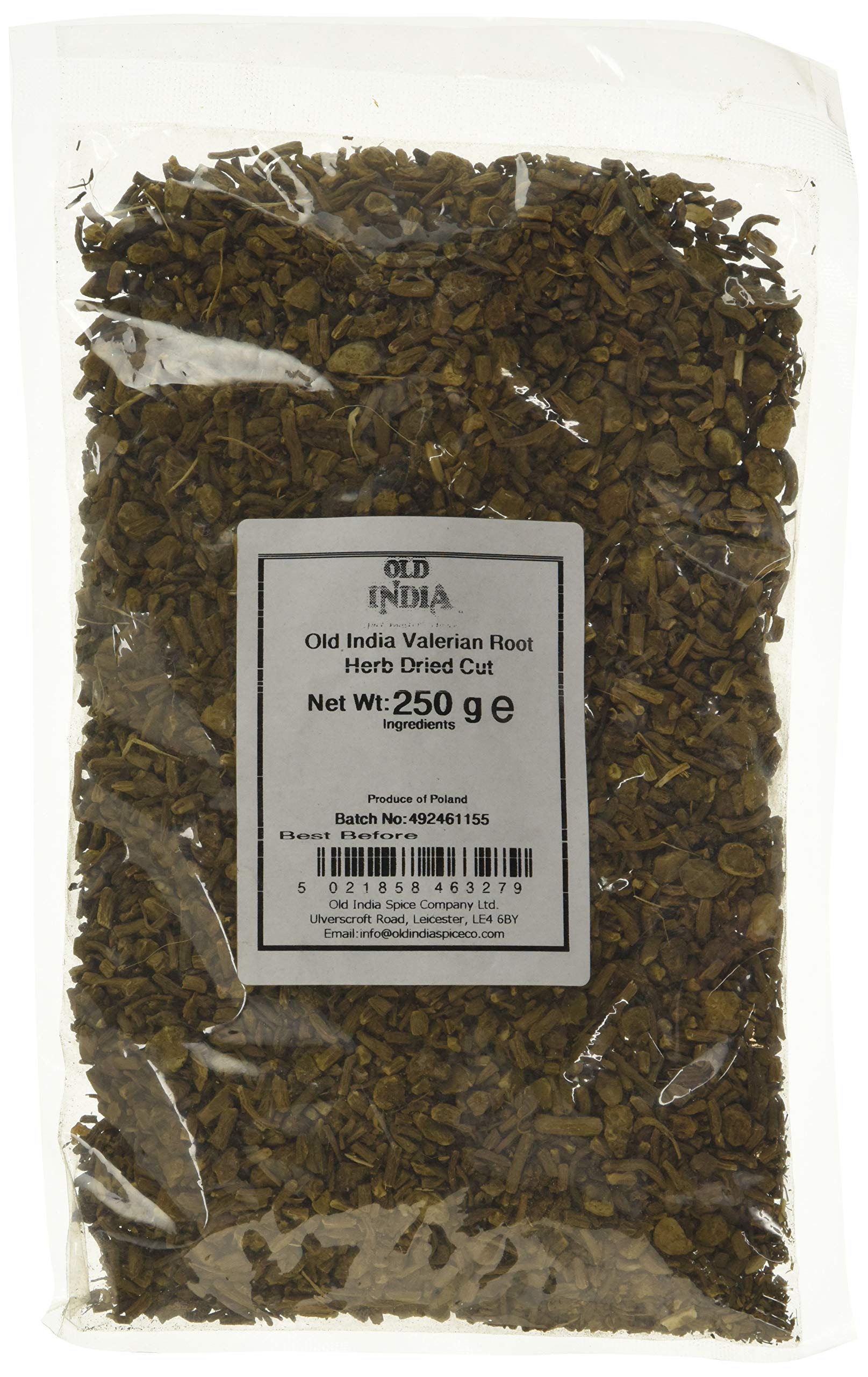 Old India Valerian Root Herb Dried Cut 250g