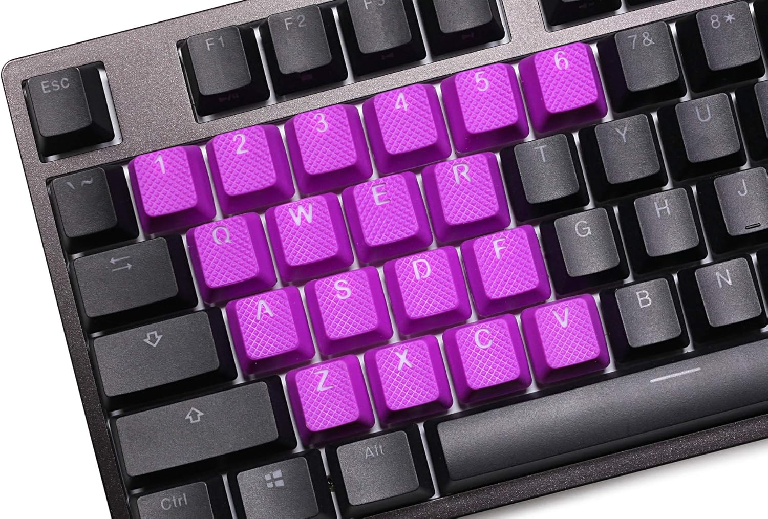 Electronics Taihao Rubber Gaming Keycap Set Rubberized Doubleshot Keycaps Cherry Mx Oem Profile Shine Through Of 22 Key Magenta Neon Yellow Purple 22 Key Neon Green Computers Accessories