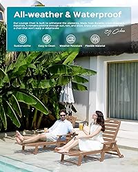 Lounge Chair Outdoor, Oversized Chaise Lounge Chair