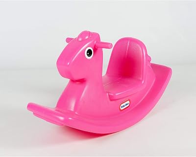 Little Tikes Rocking Horse Toddler Toy Magenta Safe Stable Handles 18m+