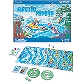 SimplyFun Arctic Riders - Educational & Fun Math Games for Kids - Practice Upper Level Addition & Subtraction Skills for Kids 7 & Up - 2 to 4 Players