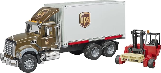 bruder scania ups truck
