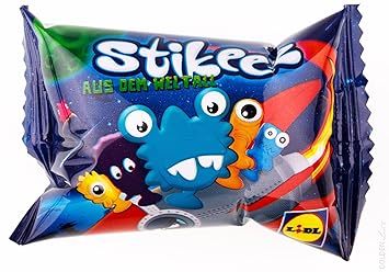 10x Lidl Stikeez® 2014 'Aus dem Weltall' (originalverpackt)