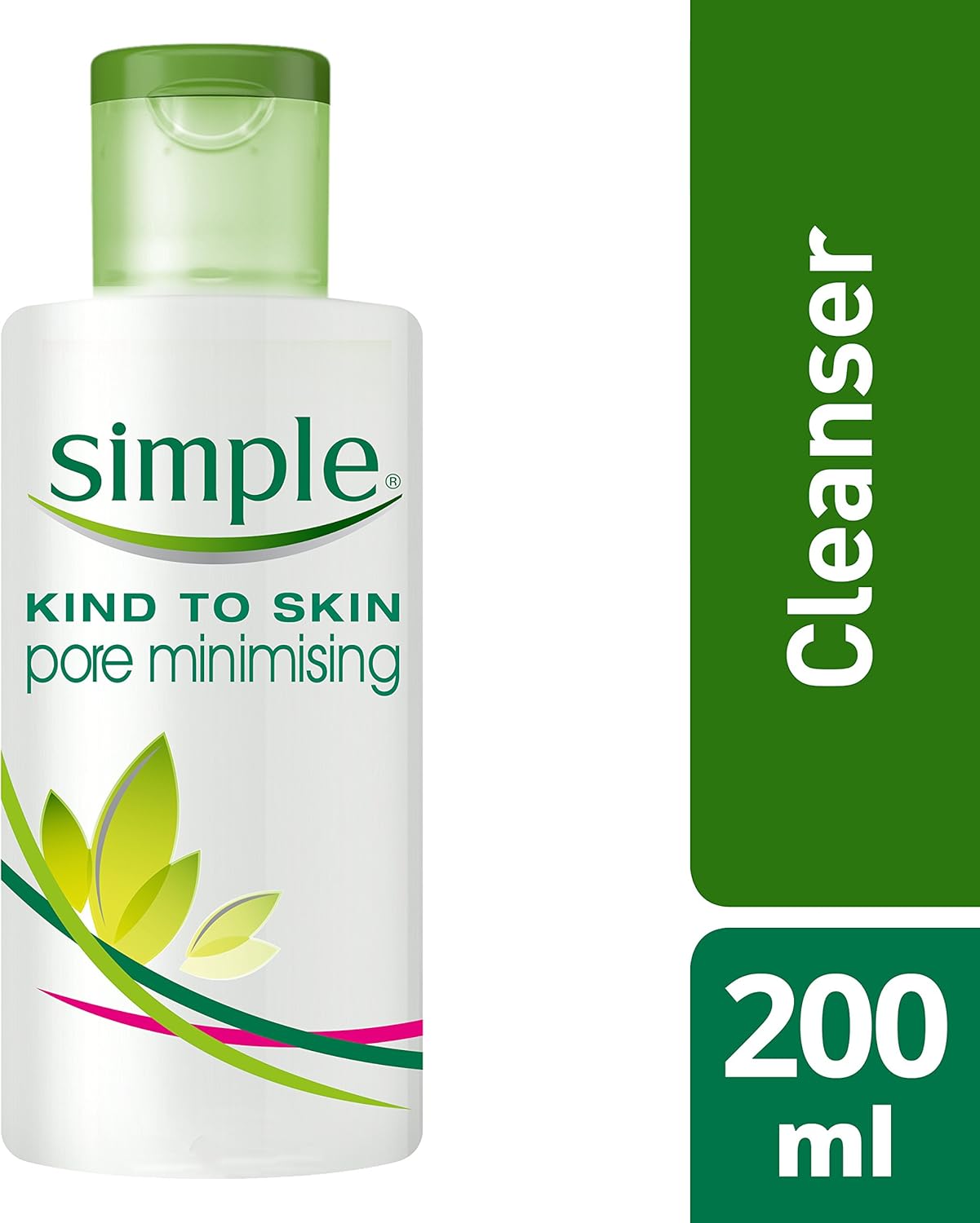 simple kind to skin pore minimising toning cleanser