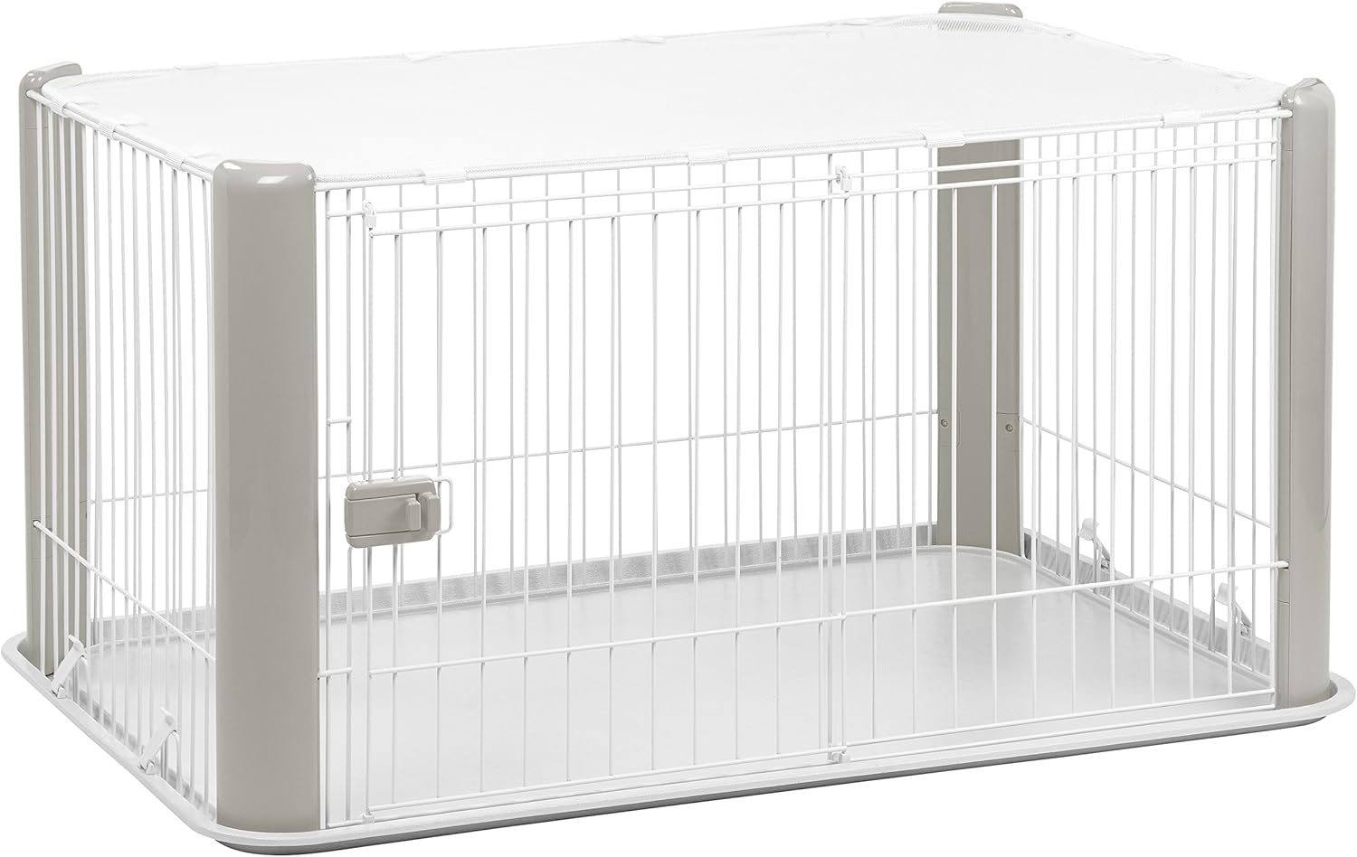 dog playpen with roof