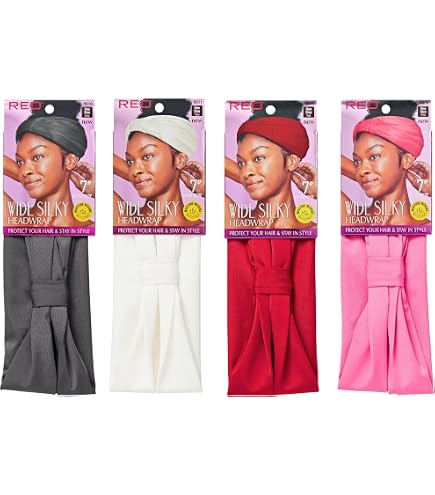 Amazon.com: Red by Kiss Wide Silky Headwrap 7