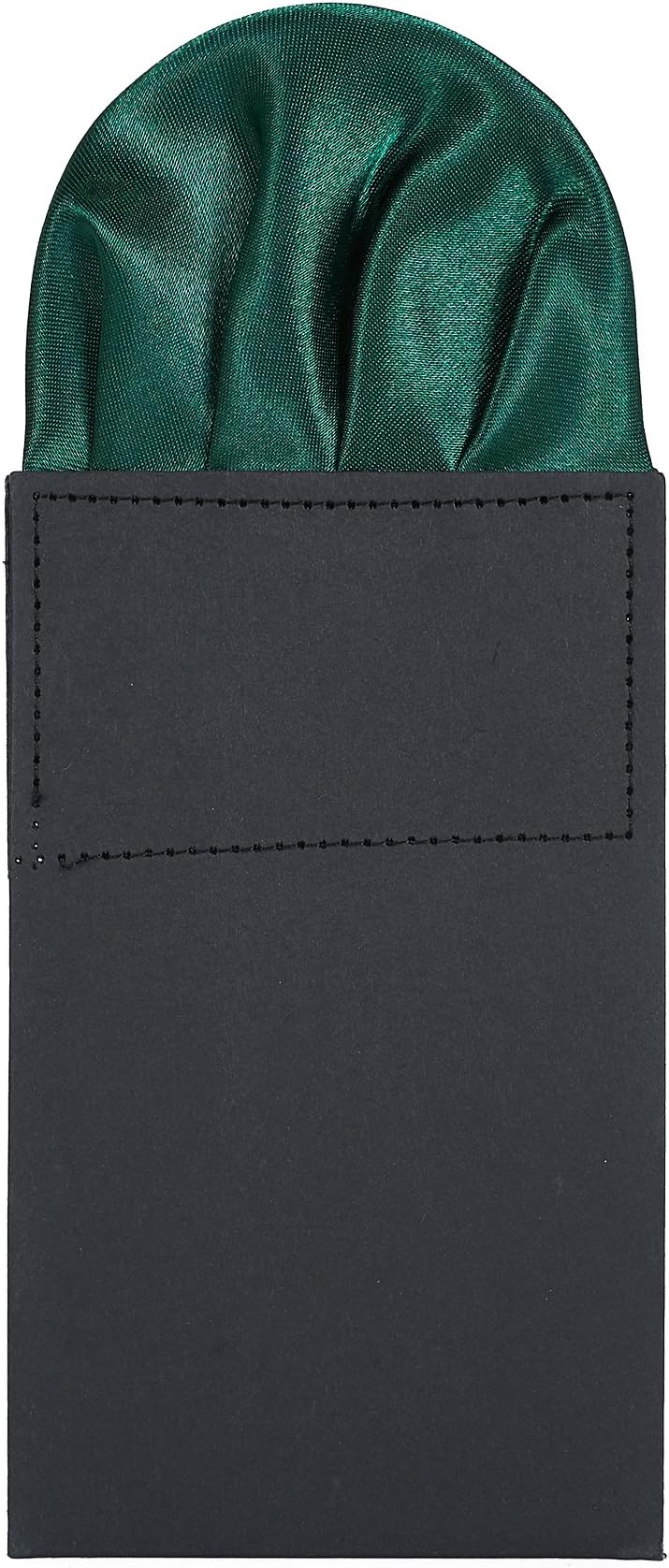 Prefolded Pocket Square, Men's Suit Handkerchief Keeper