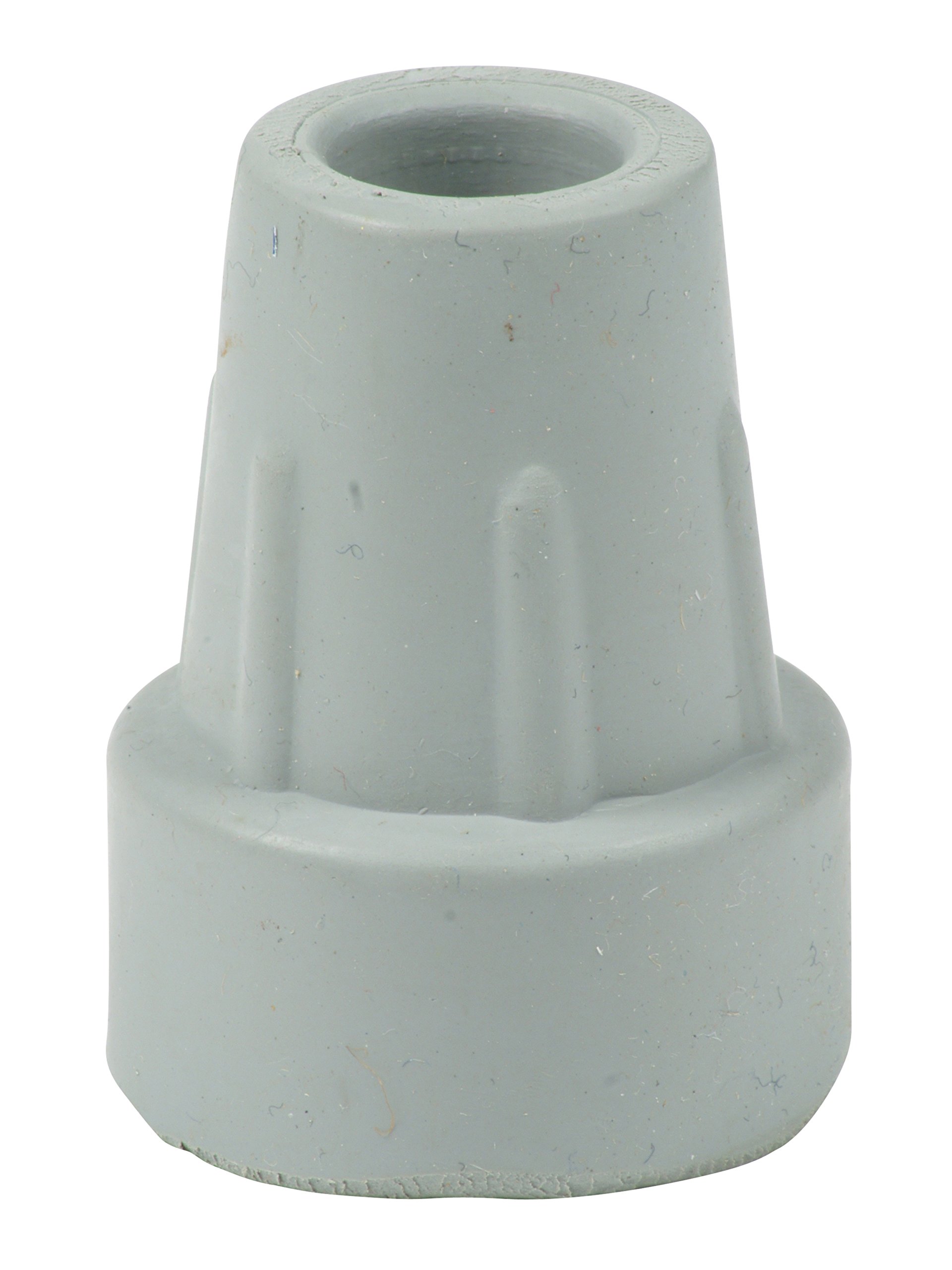 Qty: 10x 16mm (5/8") Z-Type Heavy Duty Rubber Ferrules for Walking Sticks - Grey - By Lifeswonderful®