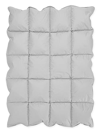 Amazon Com Gray Baby Down Alternative Comforter Blanket For Crib
