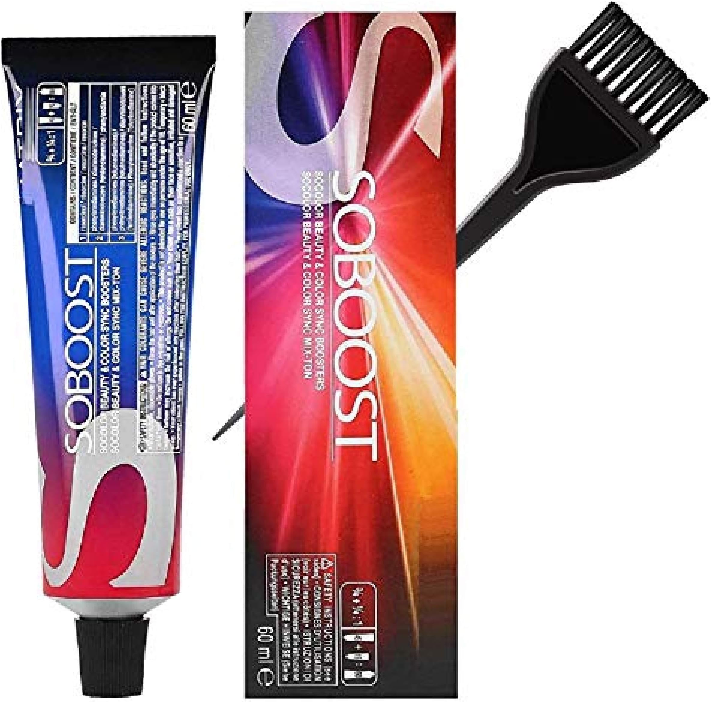 MATRlX SOBOOST SoColor & Color Sync Additives Hair Color (w/Sleek Tint Brush) So Boost Color Colorsync Haircolor Dye (COPPER)