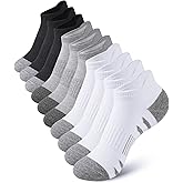 Somaibo 10 Pairs Boys Ankle Socks Kids Low Cut Half Cushioned Girls Cotton Socks