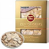 American Wisconsin Ginseng Slices — Improved Energy, Performance, & Mental Health for Men & Women (4 Oz. (Pack of 1))