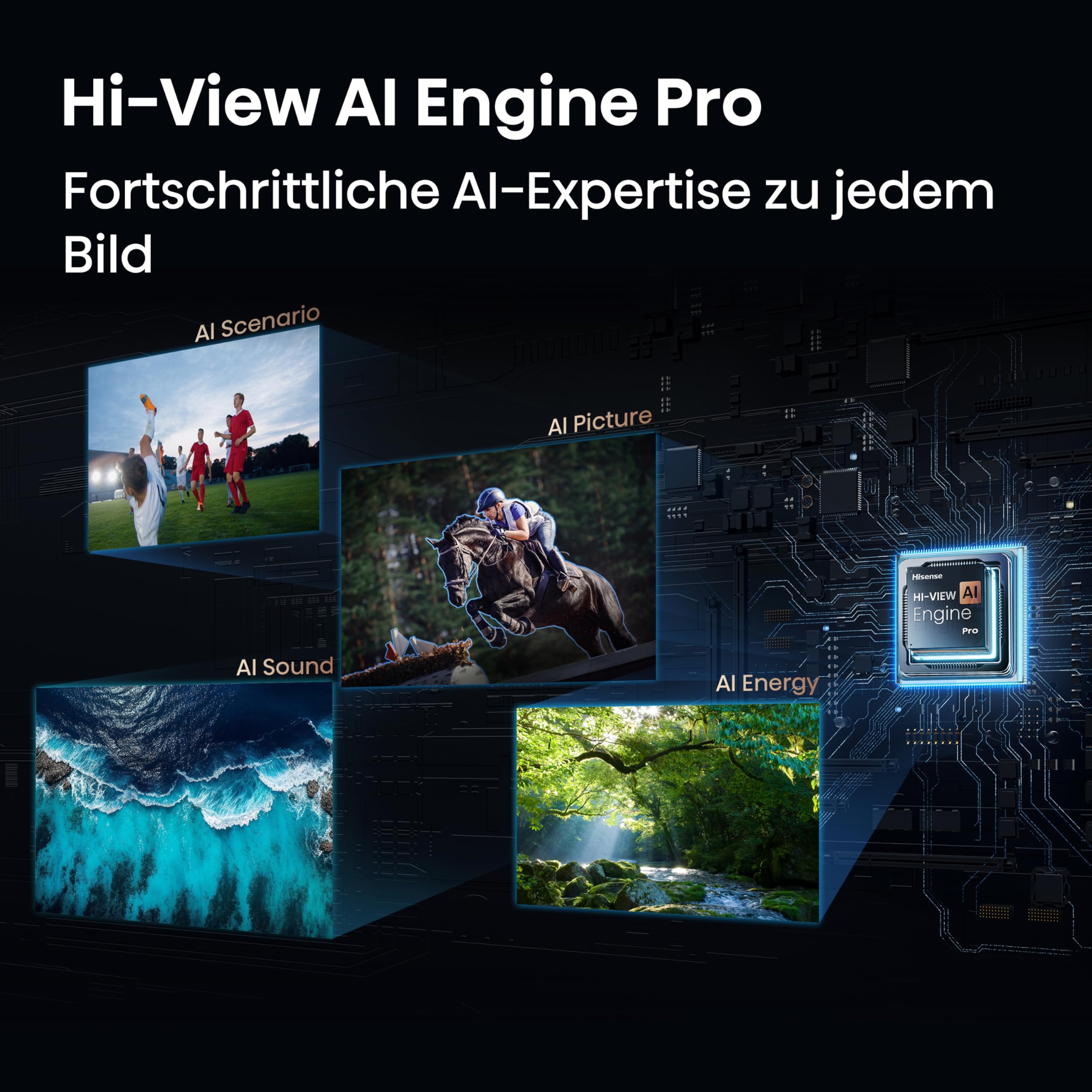 Hisense 75U7DS PRO Fernseher 75 Zoll, 4K UHD, Hi-QLED Mini LED Pro, Smart TV, 165Hz, Hi-View AI Engine Pro, IMAX Enhanced, AI RGB Lichtsensor, Dolby Vision.Atmos, Unibody Slim, FreeSync Premium [2026] 8