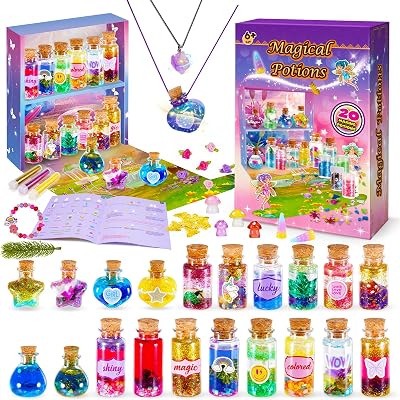 Veopoko Potion Making Kit for Kids 20 Potions Craft Set Fairy Gifts 6-12