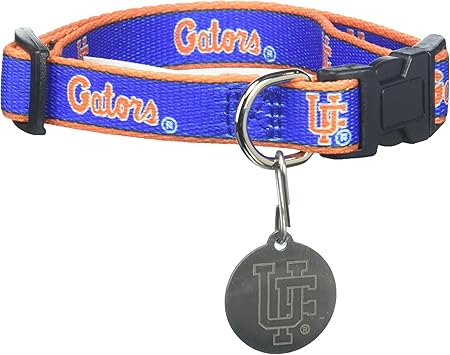 florida gators dog collar