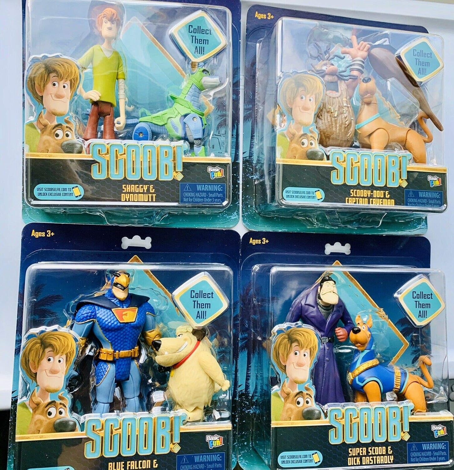 scooby doo 17 figure set