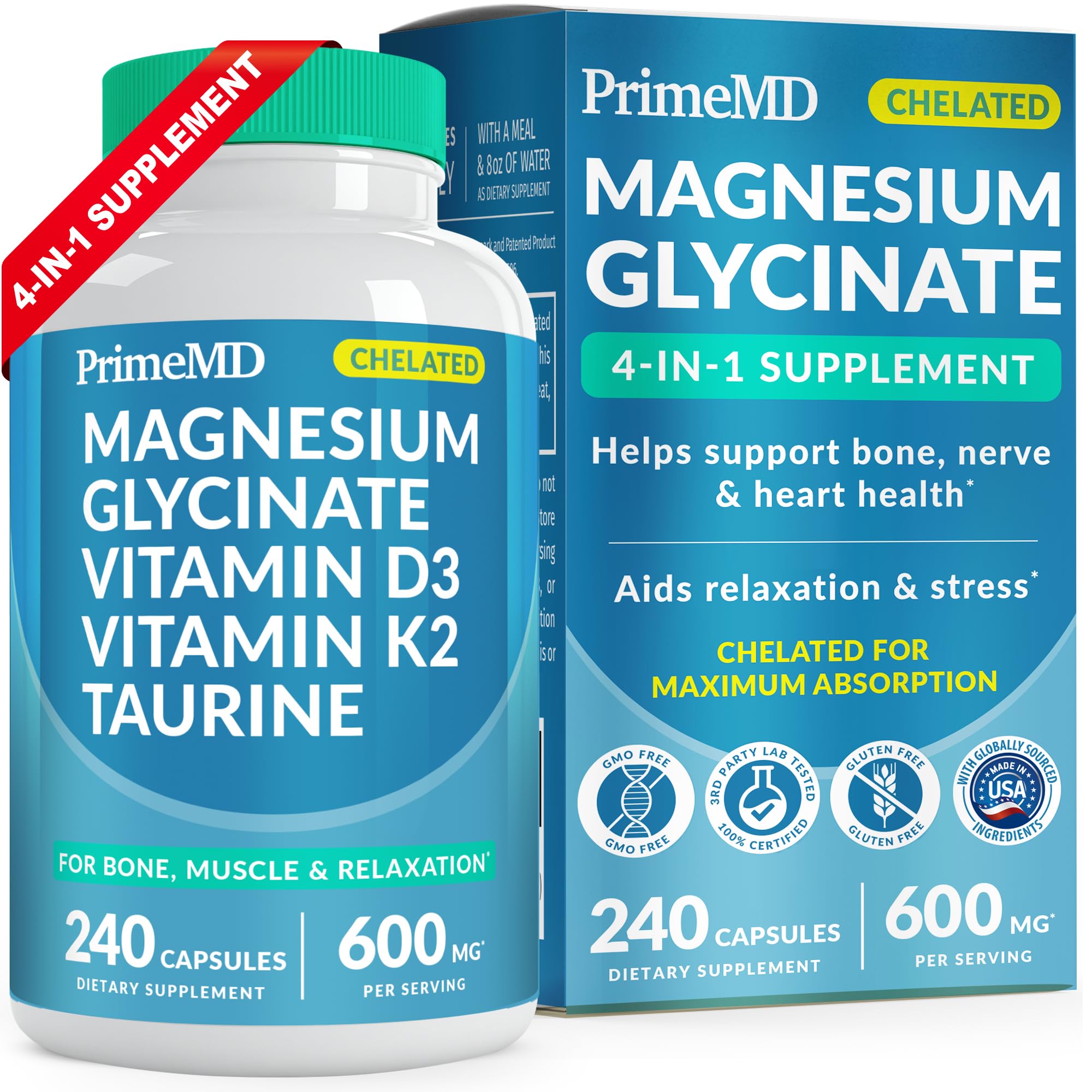 Magnesium Glycinate 4-in-1