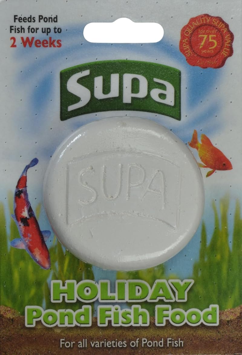 Supa Pond Holiday Fish Food Pack of 3 – Easy To Use, UK Made