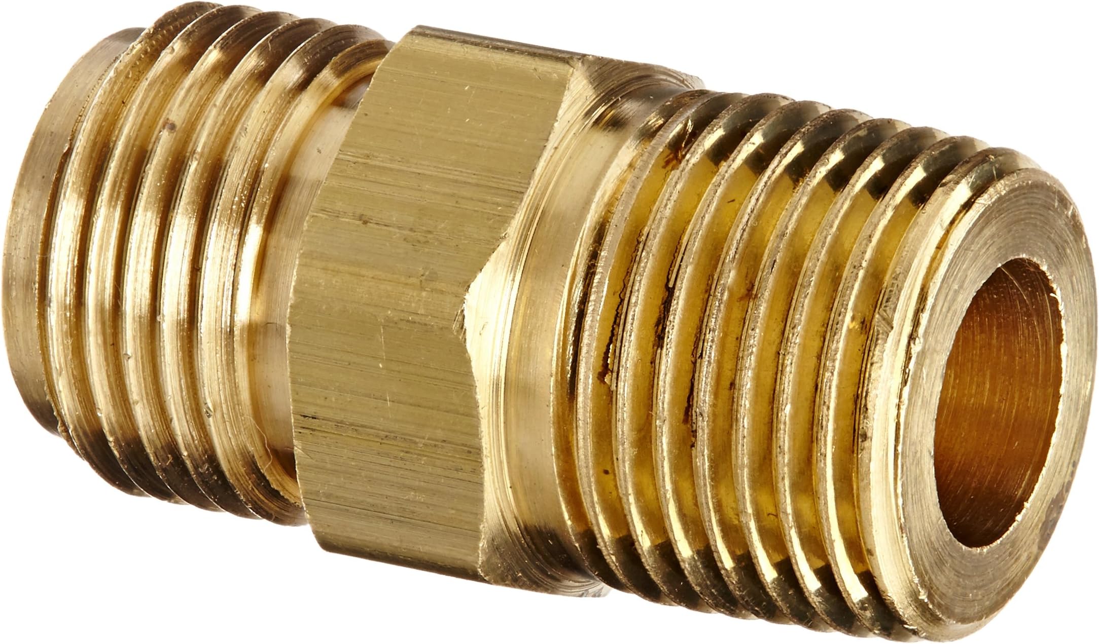 Dixon Valve BSM33 Brass Fitting, Connector, 3/8" NPTF Male x 3/8" NPSM Male