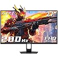 KTC 27 Inch 280Hz Gaming Monitor, FHD 1080P 240Hz PC Computer Monitor, Fast VA Panel, 1ms GTG, FreeSync G-Sync Compatible, HDR Support, 126% sRGB, HDMI and Displayport Inputs, H27E22P