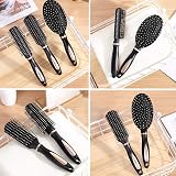 RongLeDAI Pack of 4 Anti Static Massage Oval Comb Set Vent Paddle Hair Brush view 6
