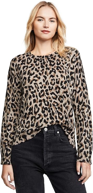 sundry leopard sweatshirt