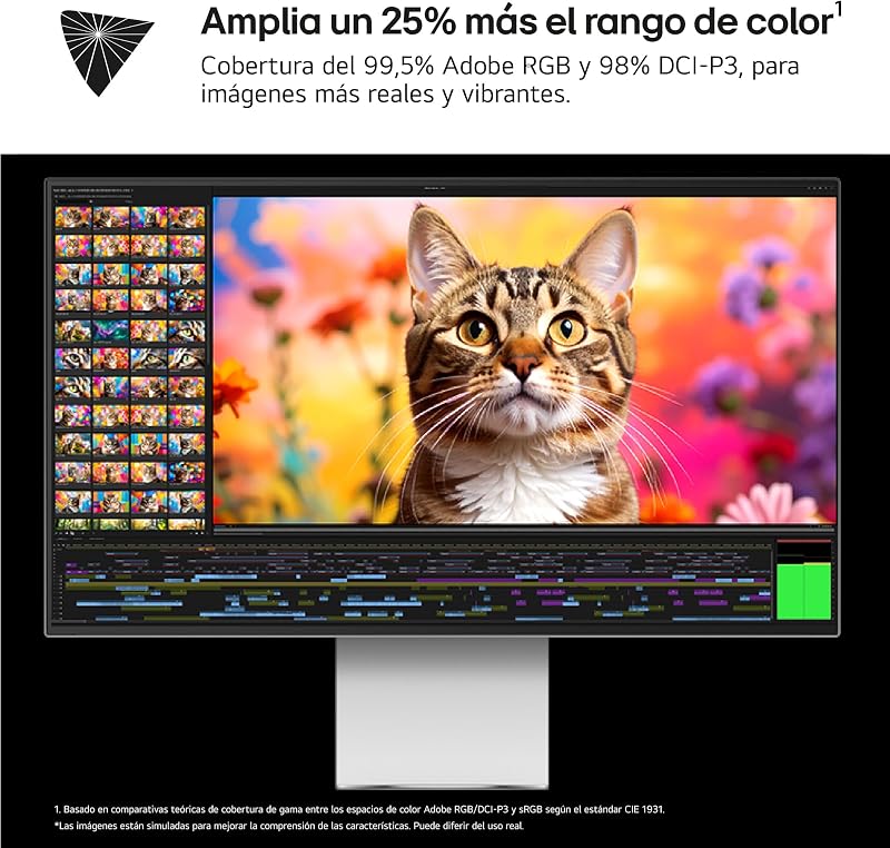 Monitor Ultrafine 32U990A-S - 32'', 6K(6144 x 3456), Plateado