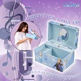 Disney Stitch Jewellery Box Girls Music Box with Mini Mirror Blue Frozen view 2
