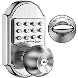 Megaflint Keyless Entry Door Lock Deadbolt Keypad Mechanical Stainless Steel (Pass Code or Key ) 100% Mechanical, No Electron