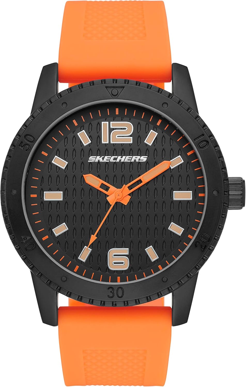 mens orange skechers