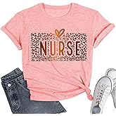 Womens Valentines Shirt -Pink Love Heart Graphic Tshirts Funny Teen Girl's Holi Vacation Casual Outfit Pink