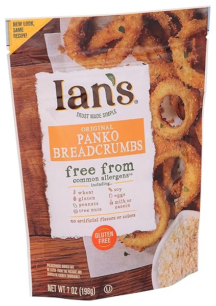 IANS NATURAL FOODS BREADCRUMB PANKO GF ORG4