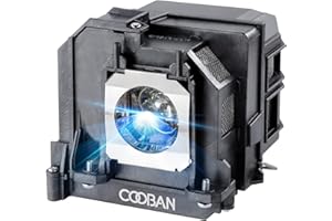 COOBAN ELPLP71 /V13H010L71 Replacement Projector Lamp Bulb with Housing for Epson BrightLink 475Wi 485Wi 480i, PowerLite 485W 480 475W 470, EB-485Wi EB-485W EB-480E EB-480 EB-475Wi EB-475W EB-470