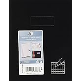 Blueline Business Notebook, Quad Ruled, Black, 9.25 x 7.25 inches, 192 Pages (A9Q)