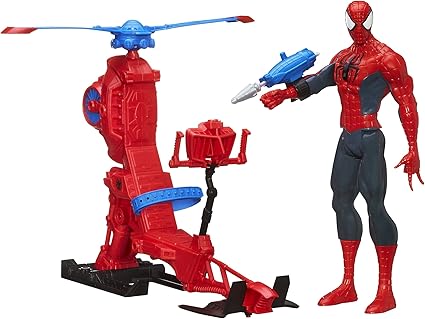 spider man web copter toy