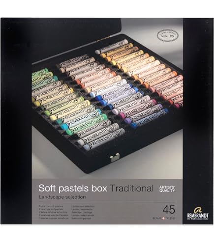 Amazon.com: Rembrandt Soft Pastels General Selection Master Set