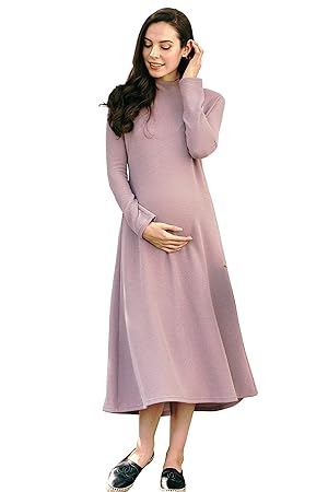 Amazon Sweet Mommy マタニティウェア 授乳服 ワンピース リブニット Amazon Sweet Mommy マタニティウェア 授乳服 ワンピース リブニット