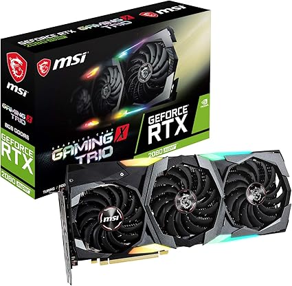 Amazon Msi Geforce Rtx 80 Super Gaming X Trio グラフィックスボード Vd7015 Msi パソコン 周辺機器 通販