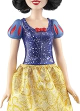 Mattel Disney Princess Snow White Posable Fashion Doll with Sparkling Outfit view 4