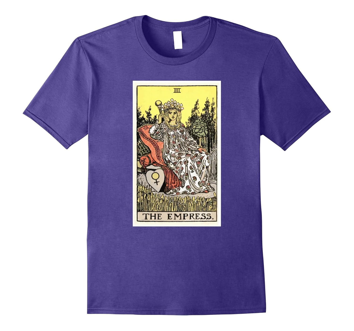 The Empress Tarot Card T-Shirt-FL