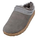 Haflinger Women's Snowbird Clogs, Slate, 6
