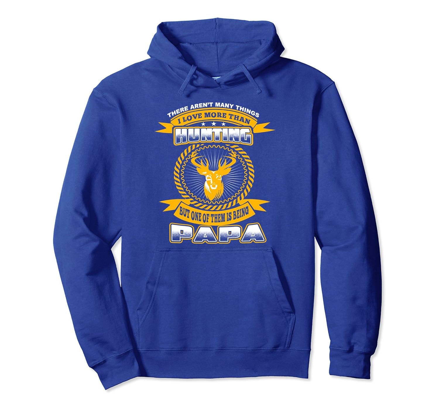 I Love More Than Hunting But One A Being Papa Gift Hoodie-anz
