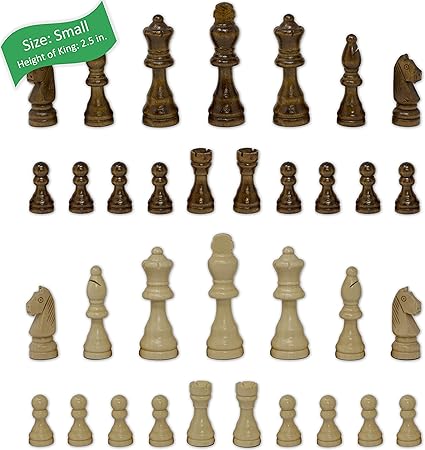 Amazon Com Staunton Chess Pieces By Growupsmart With Extra Queens