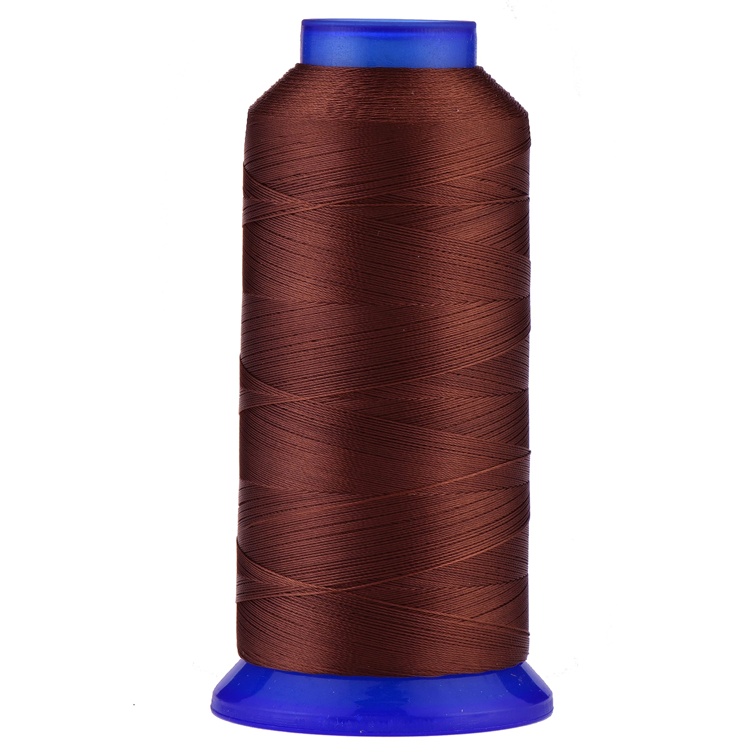 Selric [1500Yards / 130g / 30 Colors Available] UV Resistant High Strength Polyester Thread #69 T70 Size 210D/3 for Upholstery, Outdoor Market, Drapery, Beading, Purses, Leather (Reddish Brown)