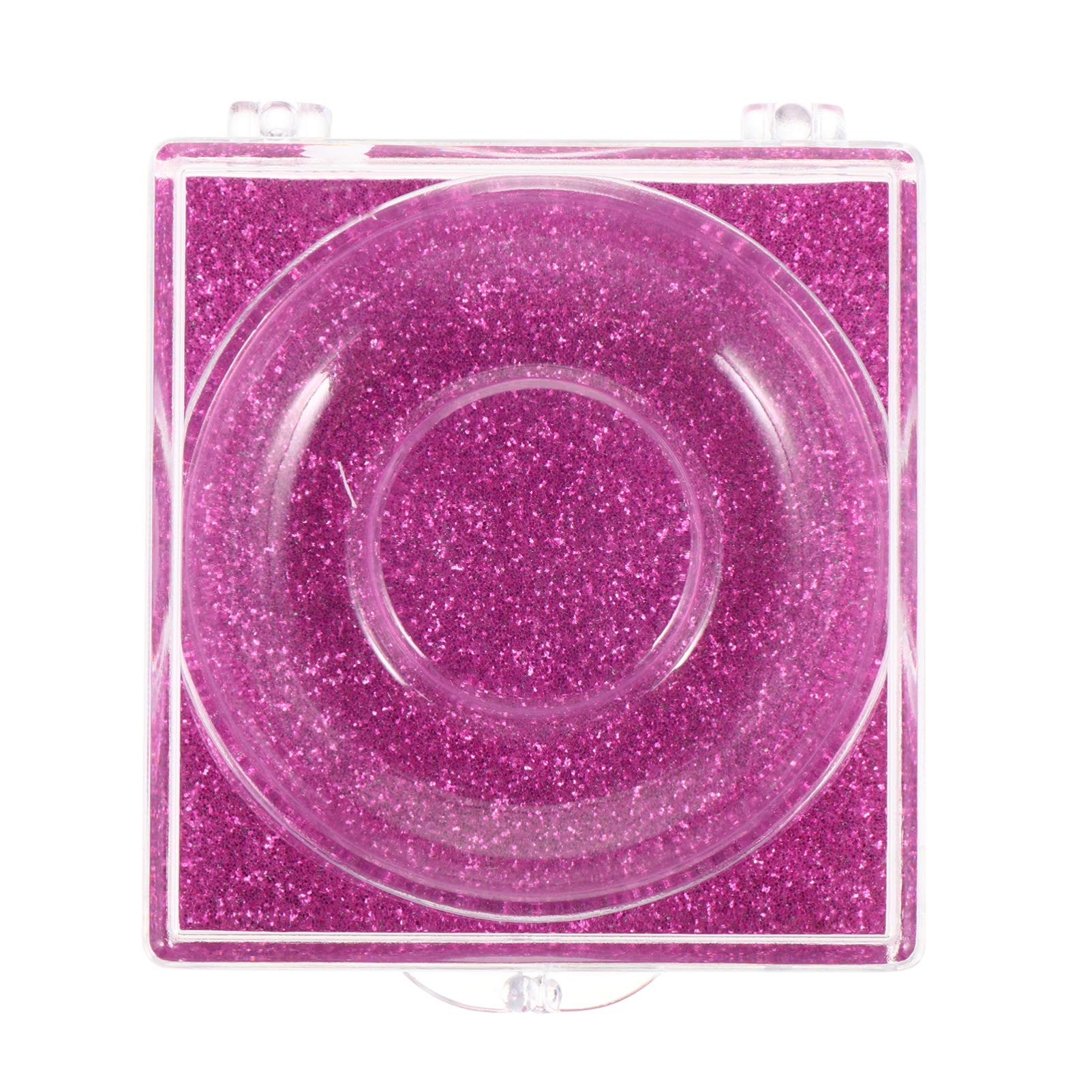 Lurrose Eyelash Container 6pcs Square False Eyelash Case Empty False Eyelash Packaging Boxes Eyelash Packing Box for Women Girls Makeup Storage Organizer Box