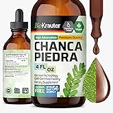 BIO KRAUTER Chanca Piedra Tincture - Natural Kidney Health Support Liquid - Chanca Piedra Stone Breaker & Gallbladder Cleanse Formula - Vegan, Alcohol & Sugar Free Drops - 4 oz